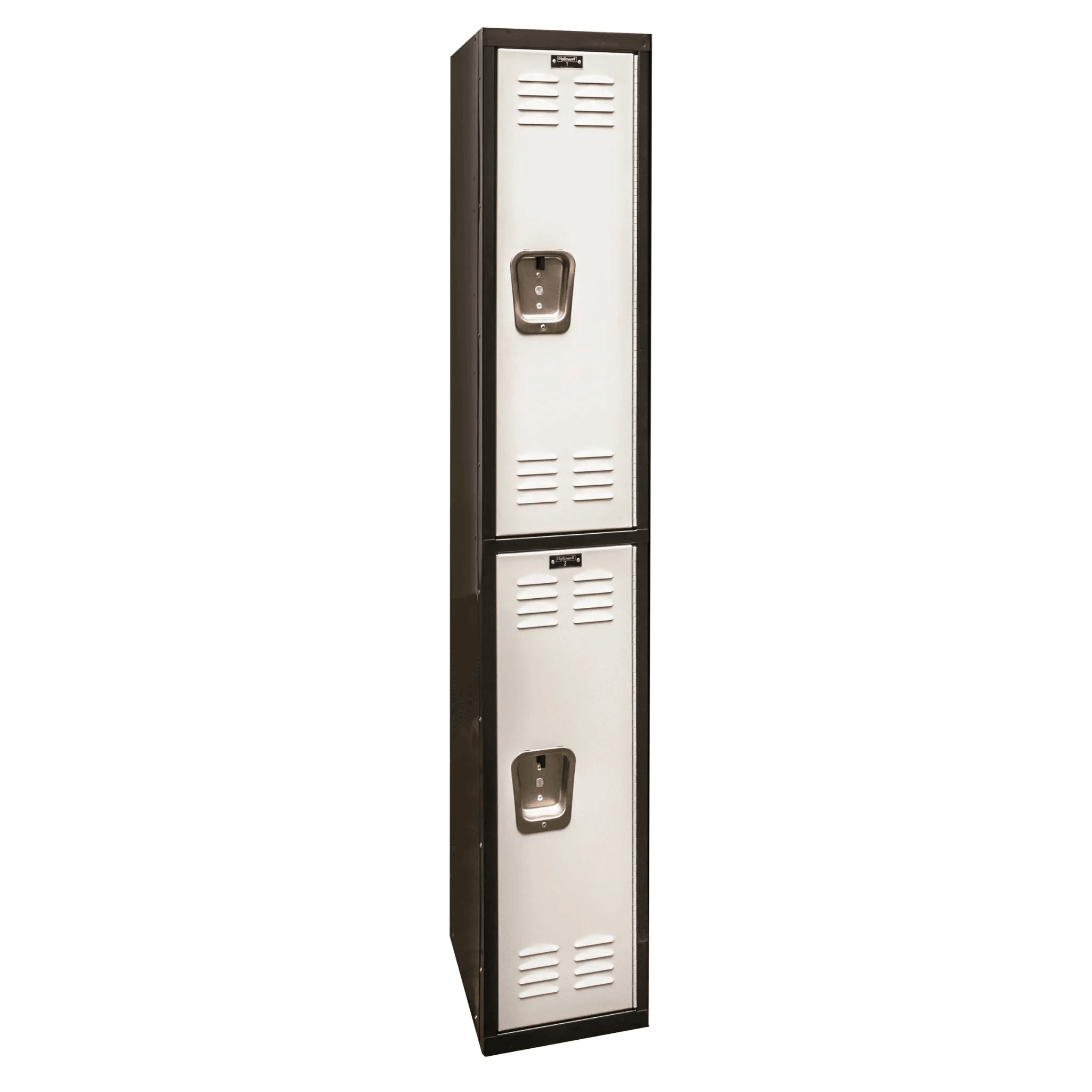 Hallowell Black Tie Steel Locker — 2 Tier, 1 Wide YourLockerStore